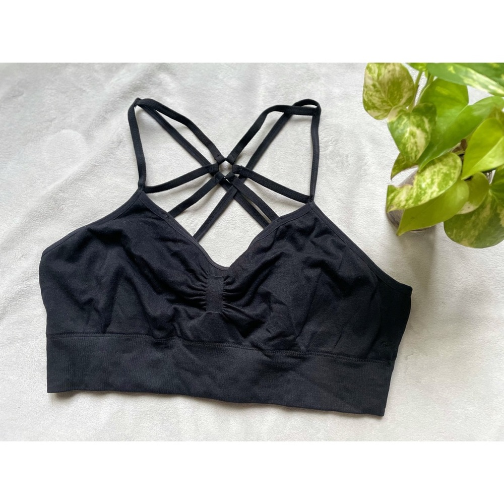 Black Caged Bralette